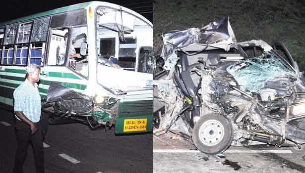 201606061514139655_Govt-bus-driver-arrested-for-5-killed-near-pudukottai_SECVPF