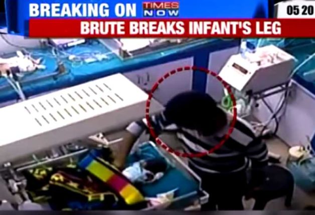 201702071301247778_Ward-boy-breaks-crying-3dayolds-leg-in-Roorkee-hospital_SECVPF
