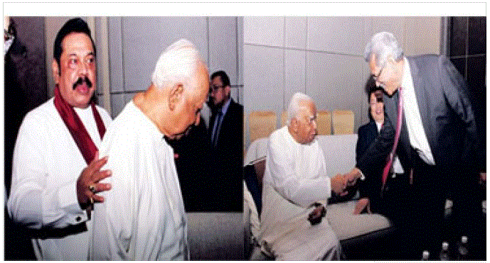 ராஜபக்ஷ சம்­பந்தன் சந்­திப்பின் பின்­னணி -என்.கண்ணன் (கட்டுரை)