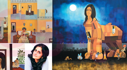 எண்ணத்தை வெளிப்படுத்தும் ஓவியங்கள்! (மகளிர் பக்கம்)